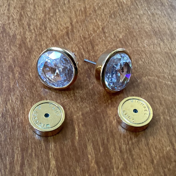 Michael Kors Gold-tone Stud Earrings - Picture 7 of 8